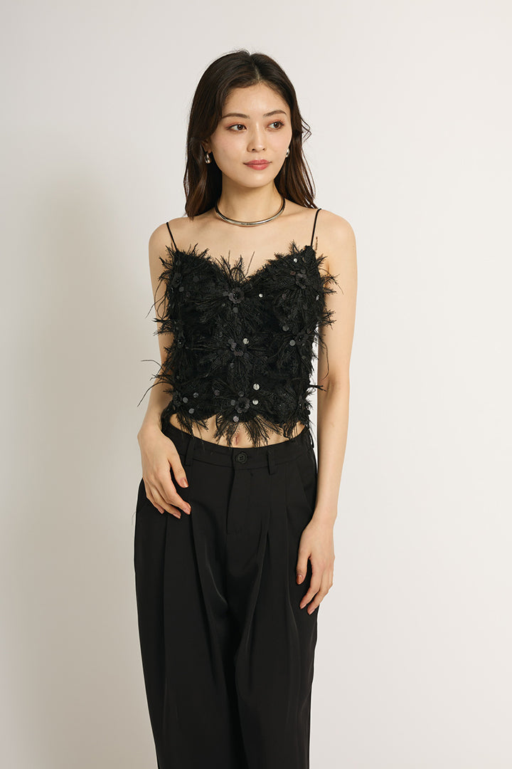 フラッフィーキャミソール