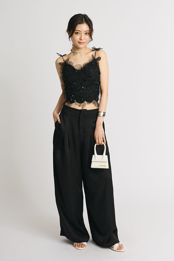 バタフライレースキャミソール