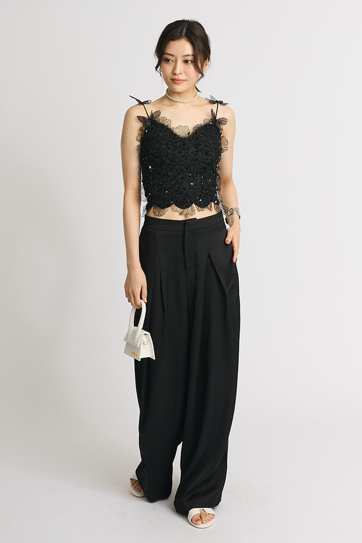 バタフライレースキャミソール