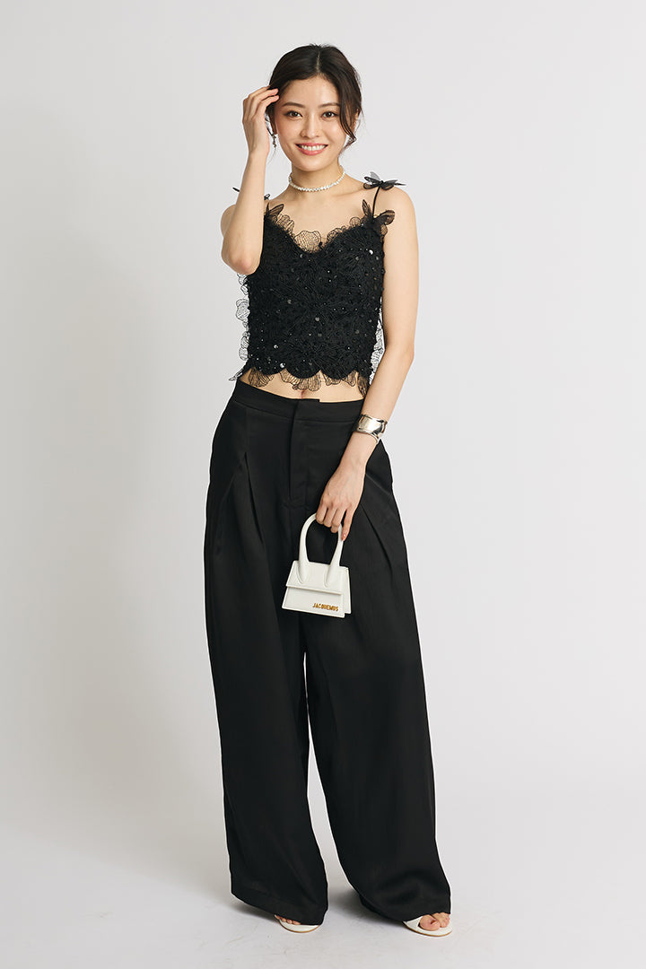 バタフライレースキャミソール