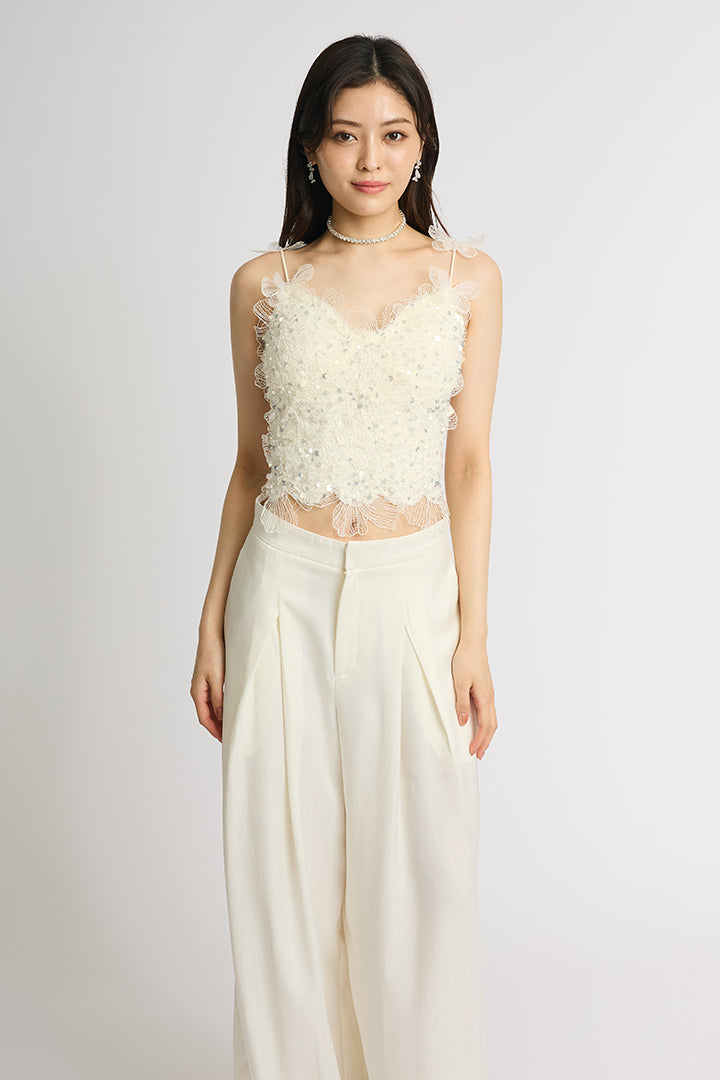 バタフライレースキャミソール